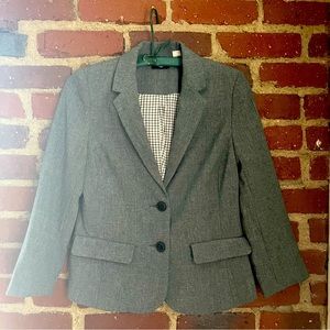 BDG Grey Double Button Blazer Jacket